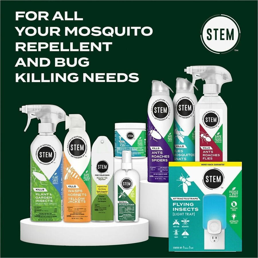 STEM Crawling Insect Killer - Spray - Kills Ants, Cockroaches, Flies, Bugs - 12 fl oz - 1 Each