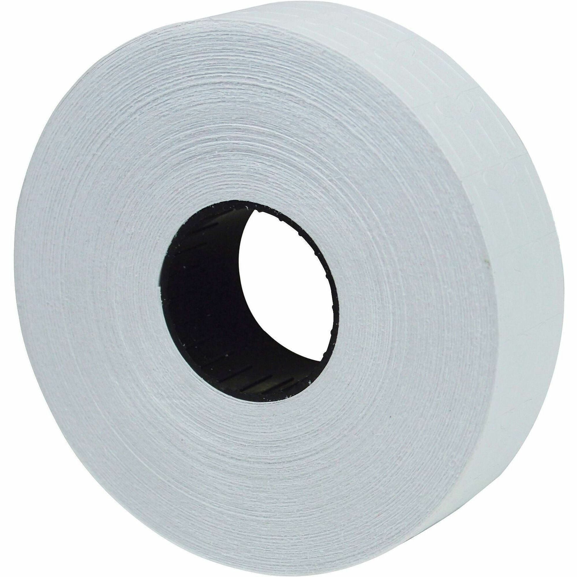 Consolidated Stamp Monarch 1131 One-Line Labels - - DiameterRoll - White - Adhesive, Damage Resistant, Tamper Resistant - 2500 / Roll - 1 Pack