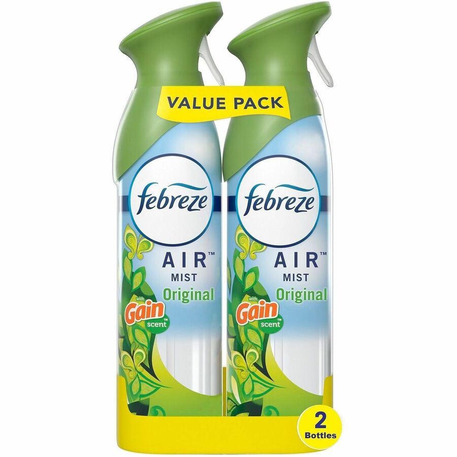 Febreze Air Effects Air Freshener - Spray - 8.8 fl oz (0.3 quart) - Gain Original - Odor Neutralizer - 2 / Pack