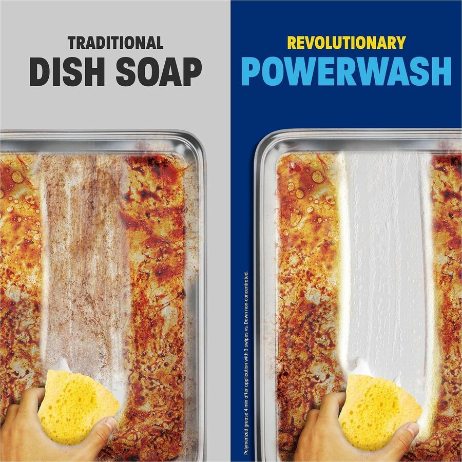 Dawn Powerwash Dish Spray - For Multipurpose - Spray - 16 fl oz (0.5 quart) - Fresh Clean Scent - Recommended For: Food Remover, Grease Remover, Grime Remover - Reusable, Refillable - Blue - 6 / Carton