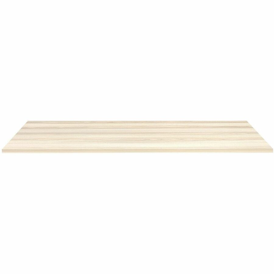 Lorell Multipurpose Tabletops - Laminated Rectangle Top - 30" Table Top Width x 72" Table Top Depth x 1" Table Top Thickness - Training, Multipurpose - Assembly Required - Modern Elm - Particleboard Top Material - 1 Each