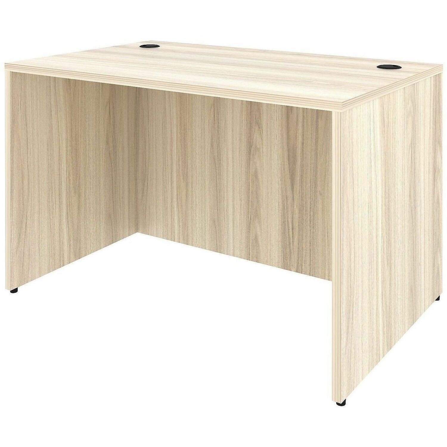 Lorell Desk Shell - Assembly Required - Modern Elm - 1 Each