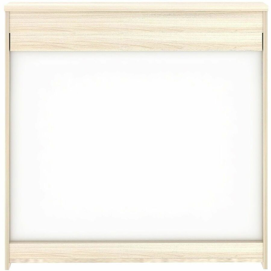 Lorell Dry-Erase Whiteboard Presentation Cabinet - Melamine Surface - Hinged Door, Laminated, Door - Assembly Required - 1 Each
