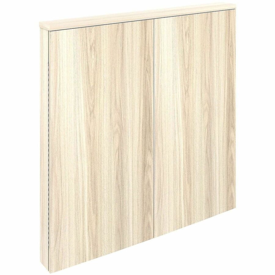 Lorell Dry-Erase Whiteboard Presentation Cabinet - Melamine Surface - Hinged Door, Laminated, Door - Assembly Required - 1 Each