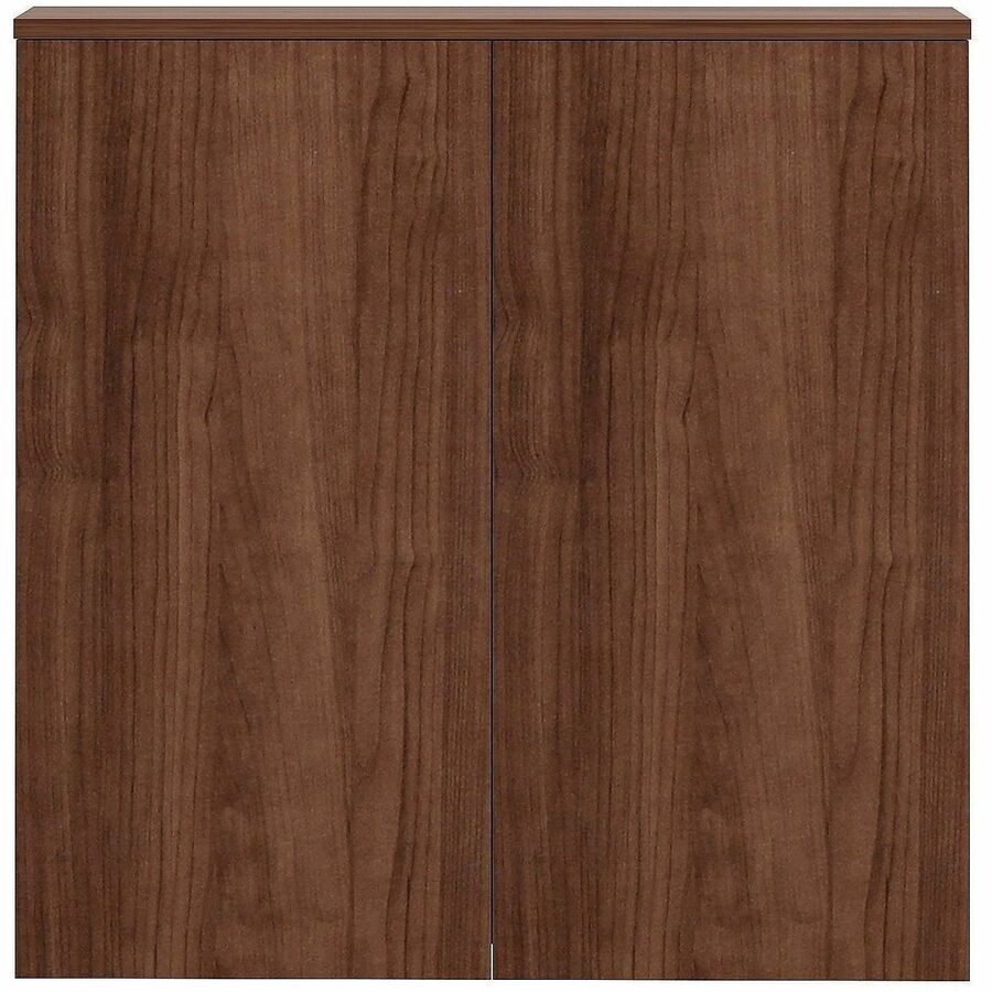 Lorell Dry-Erase Whiteboard Presentation Cabinet - Melamine Surface - Hinged Door, Laminated, Door - Assembly Required - 1 Each