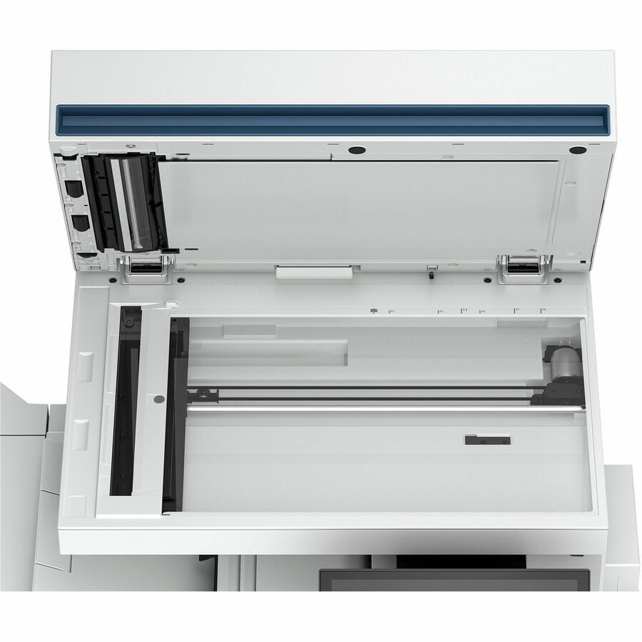 HP LaserJet Enterprise 6800zfw+ Wired & Wireless Laser Multifunction Printer - Color - Copier/Fax/Printer/Scanner - 84 ppm Mono/84 ppm Color Print - 1200 x 1200 dpi Print - Automatic Duplex Print - Up to 100000 Pages Monthly - Color Flatbed, CIS, ADF S...