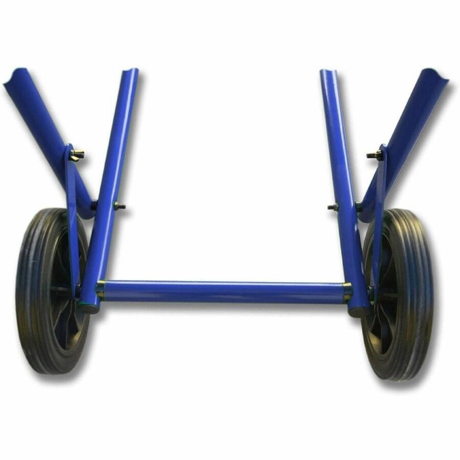 Five Star Products Recycling Cart for Bins - 400 lb Load Capacity - Steel - Blue - 1 Each