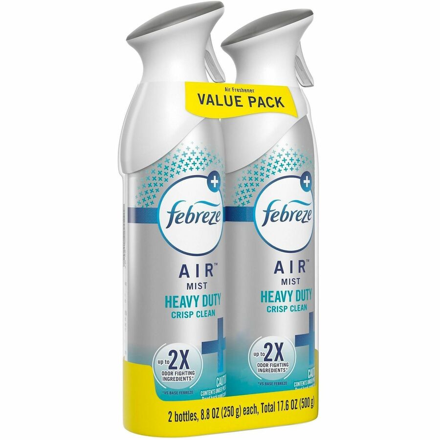 Febreze Heavy-Duty Air Freshener Spray - Spray - 8.8 fl oz (0.3 quart) - Heavy Duty, Odor Neutralizer, VOC-free