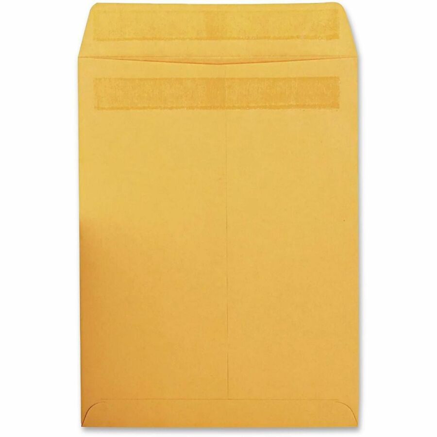 Quality Park Redi-Seal Catalog Envelopes - Catalog - 9 1/2" Width x 12 1/2" Length - 28 lb - Self-sealing - Brown - Kraft - 100 / Box