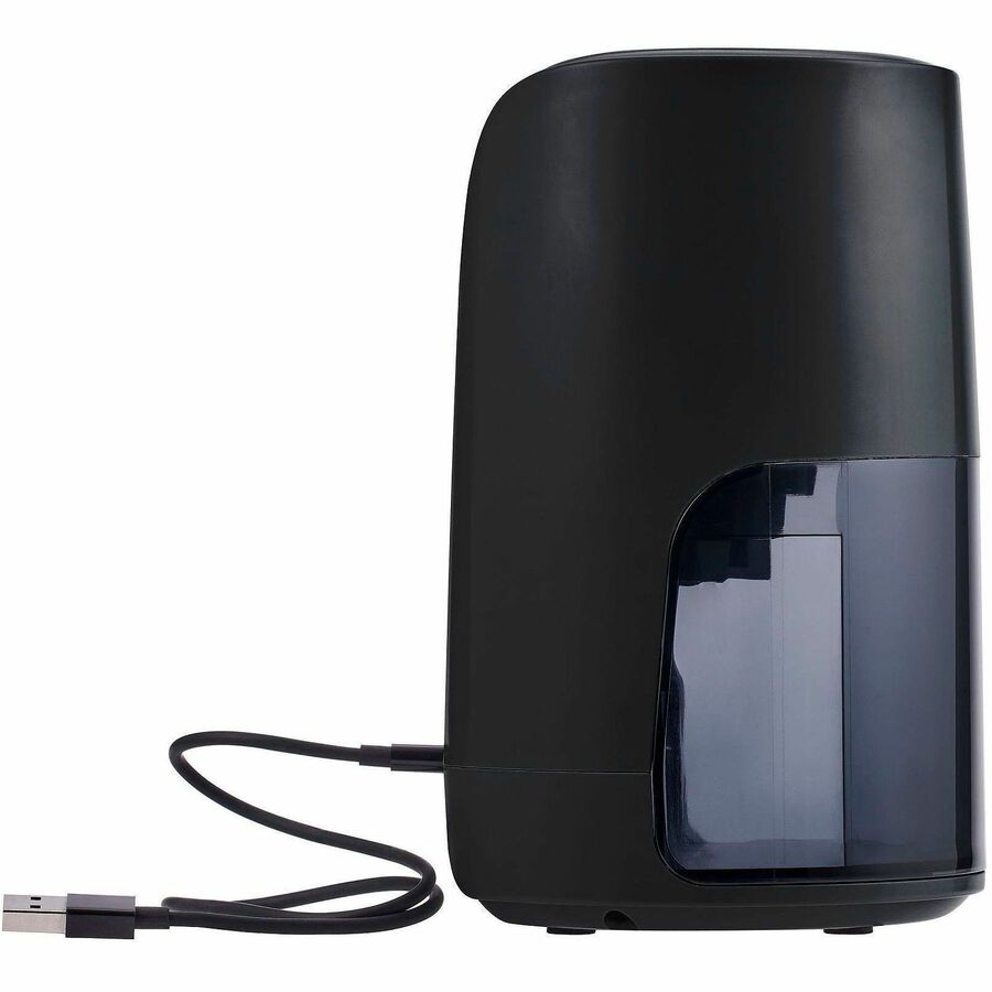 Bostitch Rechargeable Pencil Sharpener - Battery Powered - Black - 1 Each