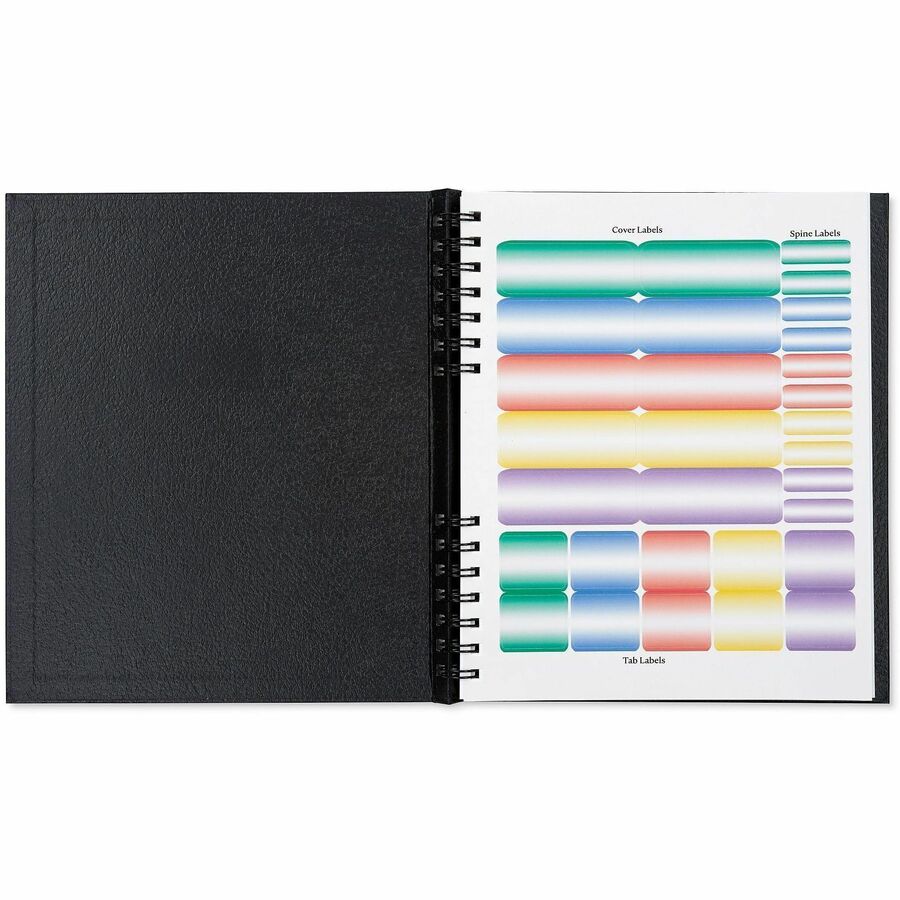 Dome Business Journal - 8 x 10 Inch Hardcover Professional Planner Notebook - Business - 8" x 10" Sheet Size - Bright White Sheet - Black Cover - Acid-free, Pocket, Bleed Resistant, Expandable Inner Pocket, Eco-friendly, Durable Cover, Hard Cover, Buil...