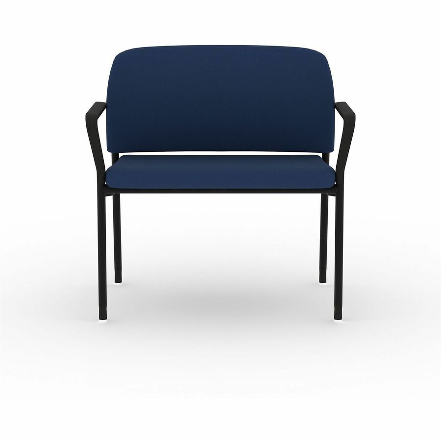 HON Accommodate Chair - Blue - Armrest - 1 Each
