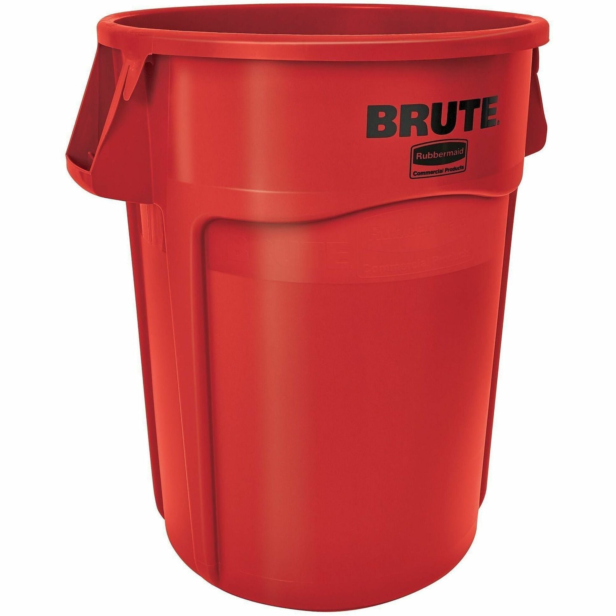 Rubbermaid Commercial Brute Vented Container - 44 gal Capacity - Round - For Commercial - Vented, UV Resistant, Heavy Duty, Handle, Tear Resistant, Damage Resistant, Contoured Base Handle, Durable, Fade Resistant, Warp Resistant, Crack Resistant, ... -...