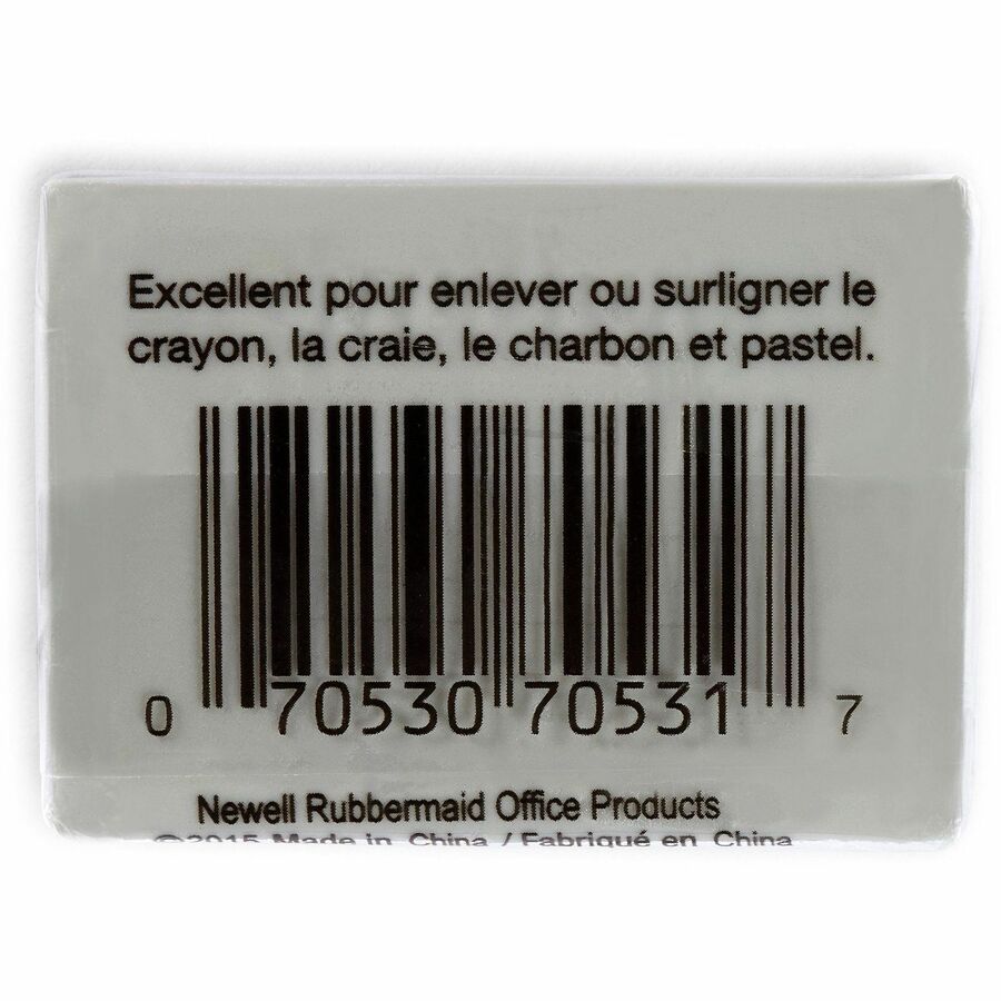 Sanford Kneaded Rubber Eraser - Gray - Rubber - 1 Each