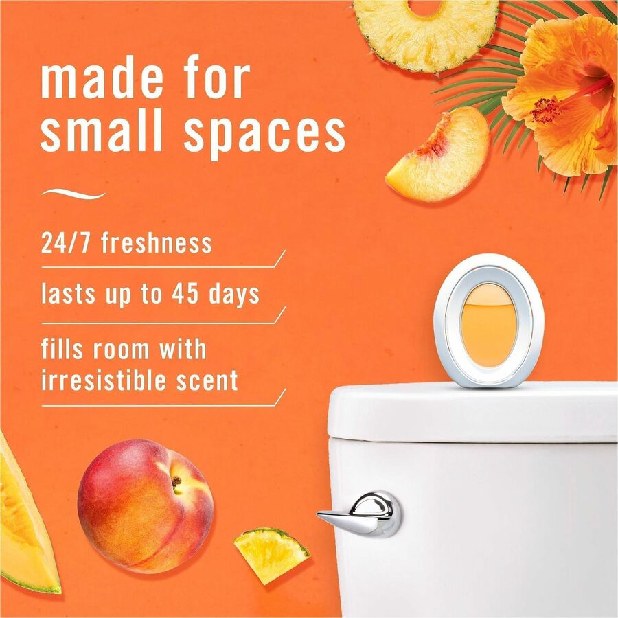 Febreze Hawaiian Small Spaces - Liquid - 25 fl oz (0.8 quart) - Hawaiian Aloha - 45 Day - 6 / Carton