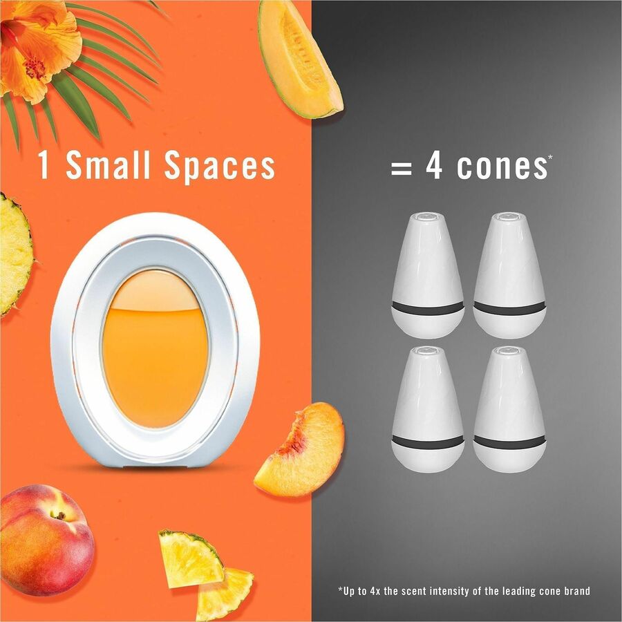 Febreze Hawaiian Small Spaces - Liquid - 25 fl oz (0.8 quart) - Hawaiian Aloha - 45 Day - 6 / Carton