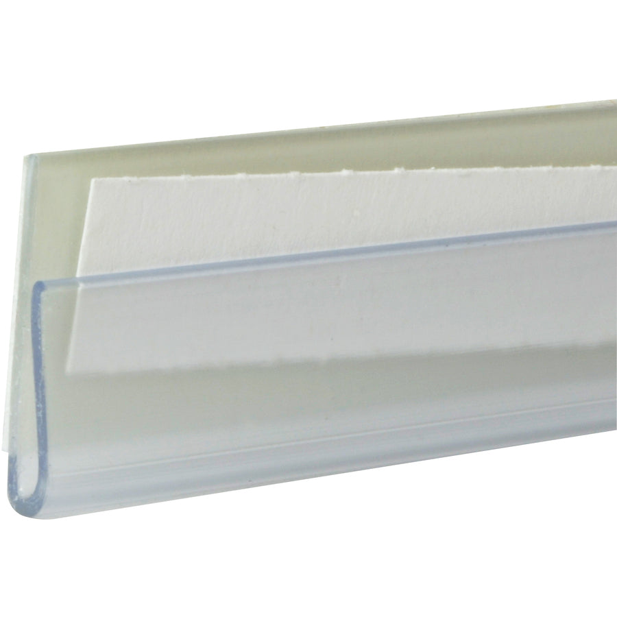 C-Line Shelf Labeling Strips - Clear - 10 / Pack