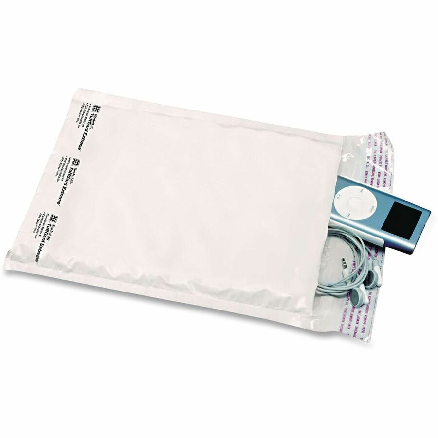 Sealed Air Jiffylite Bubble Self-Seal Mailer - Bubble - #2 - 8 1/2" Width x 12" Length - Self-sealing - White - Kraft - 100 / Carton