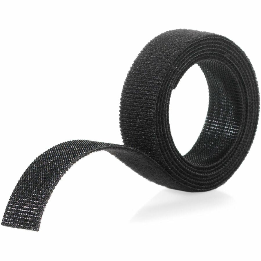 VELCRO® ONE-WRAP Roll 12ft x 3/4in Roll Black - 12 ft Length x 0.75" Width - Black - For Bundling, Wrapping, Holding, Indoor, Outdoor, Multipurpose, Home, Worksite, Office, Transportation, Garage, ... Roll - 1 / Pack