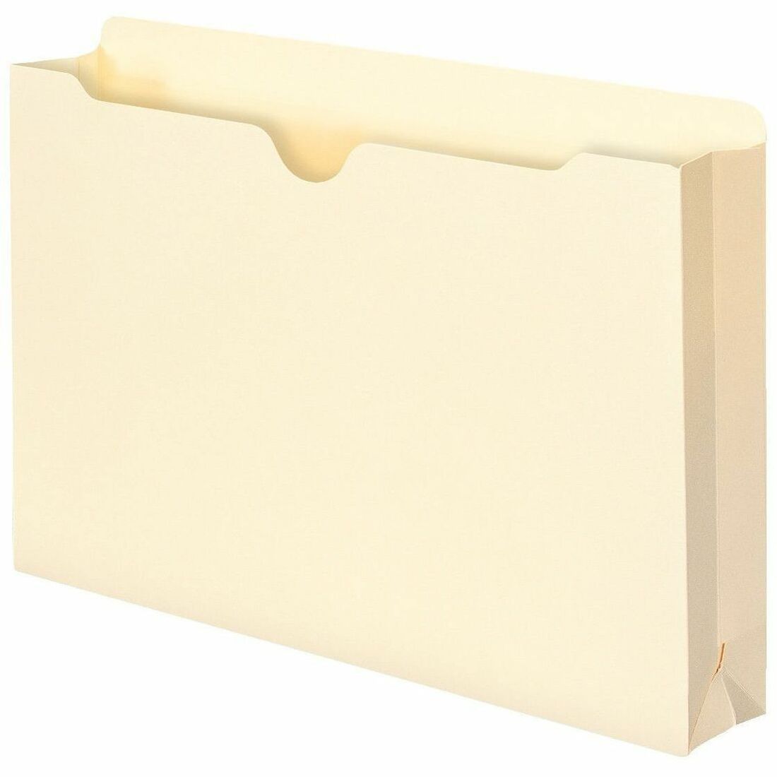 Smead Legal Recycled File Jacket - 8 1/2" x 14" - 2" Expansion - 11 pt. - 1 Plys - Manila - Manila - Slip Resistant - 10% Recycled - 50 / Box