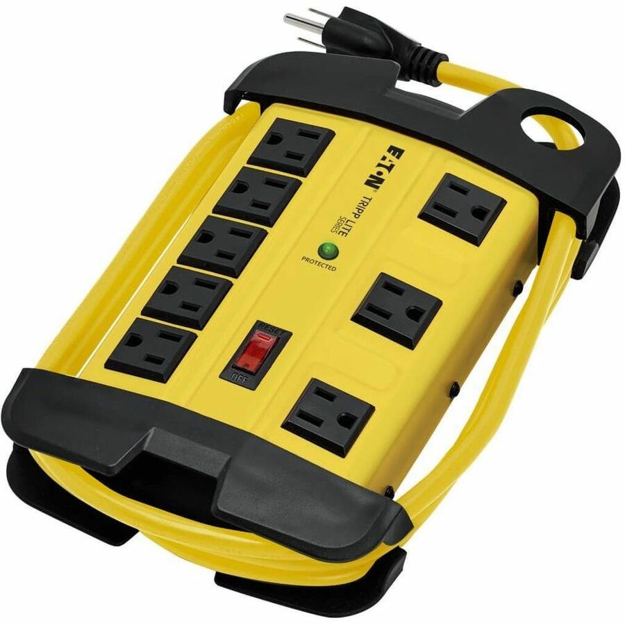 Tripp Lite series TLM812SA 8 Outlet Safety Surge Suppressor - NEMA 5-15P - 8 x NEMA 5-15R - 1500 J - 120 V AC Input - 120 V AC Output - 12 ft