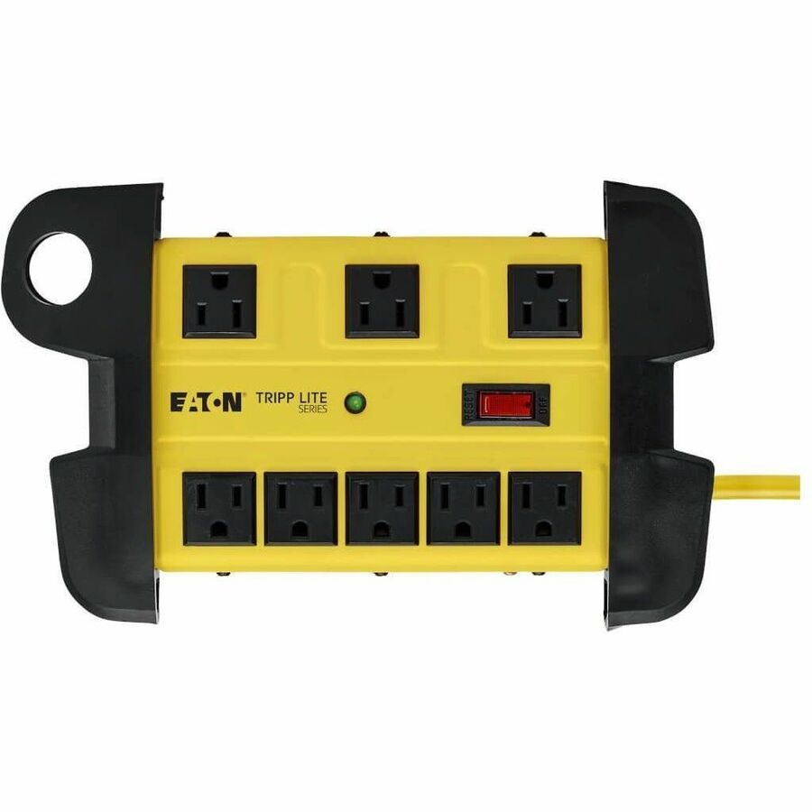 Tripp Lite series TLM812SA 8 Outlet Safety Surge Suppressor - NEMA 5-15P - 8 x NEMA 5-15R - 1500 J - 120 V AC Input - 120 V AC Output - 12 ft