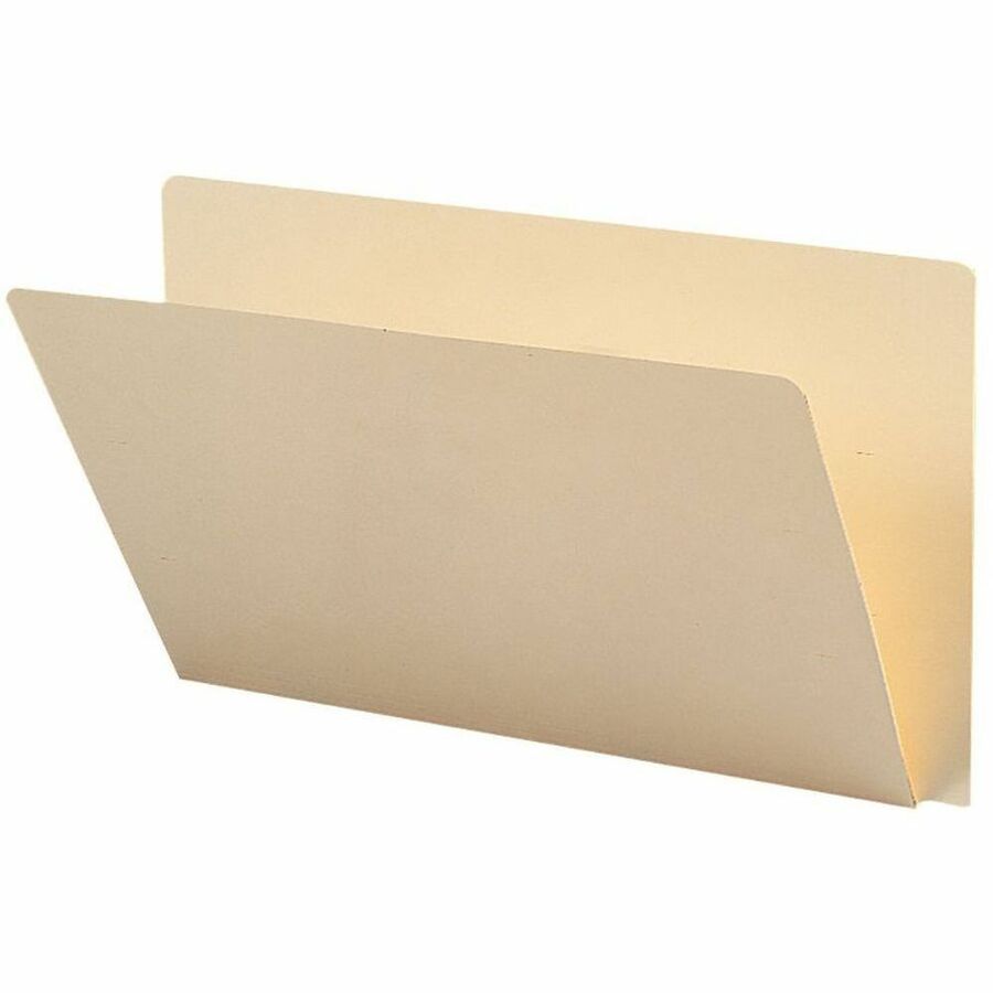 Smead End Tab File Folder 27250 - 8 1/2" x 14" - 14 pt. - 1 Plys - Manila - Manila - 10% Recycled - 100 / Box