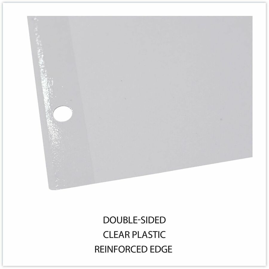 Universal Deluxe Write-On/Erasable Tab Index, 8-Tab, 11 x 8.5, White, White Tabs, 1 Set - 8 x Divider(s) - 8 Blank Side Tab(s) - 8 Tab(s)/Set - 8.5" Divider Width x 11" Divider Length - Letter - 3 Hole Punched - White Paper Divider - White Paper Tab(s)...