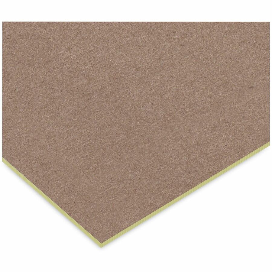 Universal Notepad - 1 Subject(s) - 50 Sheets - Tape Bound - Legal Ruled Red Margin - 16 lb Basis Weight - Letter - 8 1/2" x 11 3/4" Sheet Size - 11.75" Height x 8.5" Width - Canary Paper - 1 Dozen