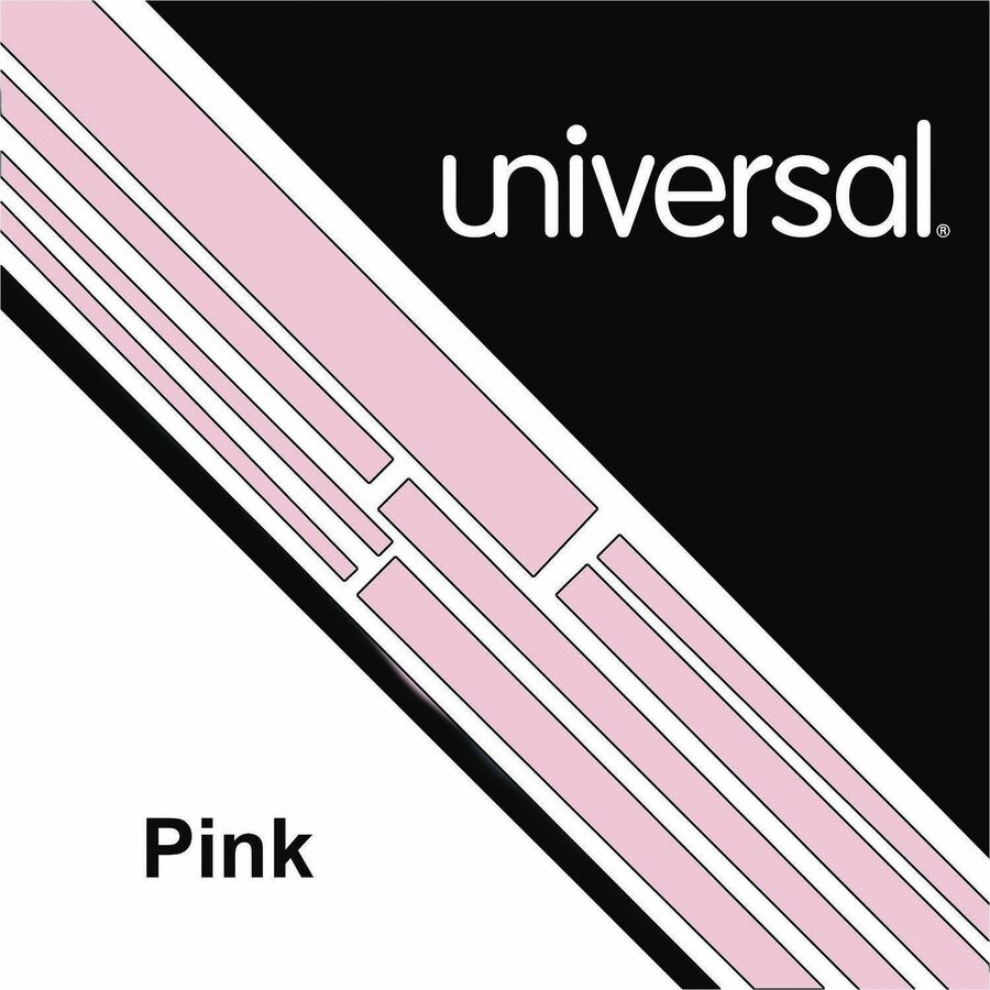 Universal Deluxe Colored Paper, 20 lb Bond Weight, 8.5 x 11, Pink, 500/Ream - 20 lb Basis Weight - 75 g/m² Grammage - Pink - 500 Sheets - 500 / Ream