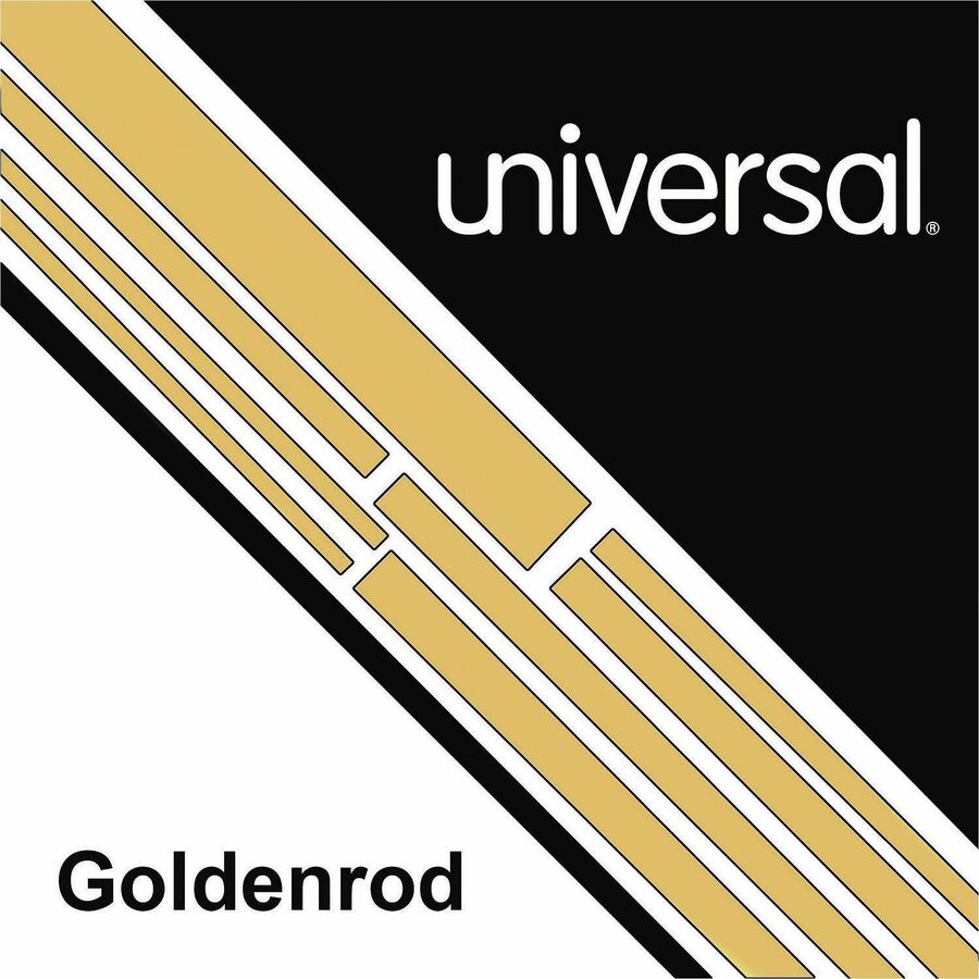 Universal Deluxe Colored Paper, 20 lb Bond Weight, 8.5 x 11, Goldenrod, 500/Ream - 20 lb Basis Weight - 75 g/m² Grammage - Goldenrod - 500 Sheets - 500 / Ream