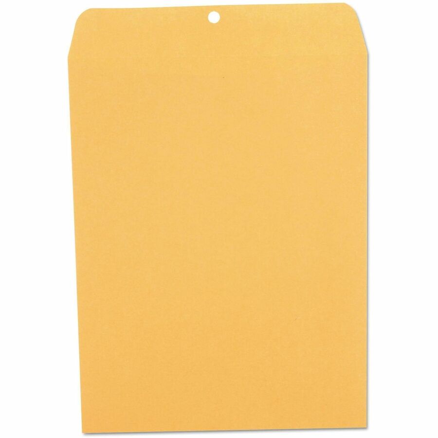Universal Envelope - Clasp - #97 - 10" Width x 13" Length - 28 lb - Clasp/Gummed Flap - Brown Kraft - Kraft Paper - 100 / Box