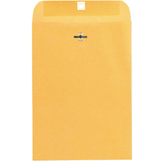 Universal Envelope - Clasp - #97 - 10" Width x 13" Length - 28 lb - Clasp/Gummed Flap - Brown Kraft - Kraft Paper - 100 / Box