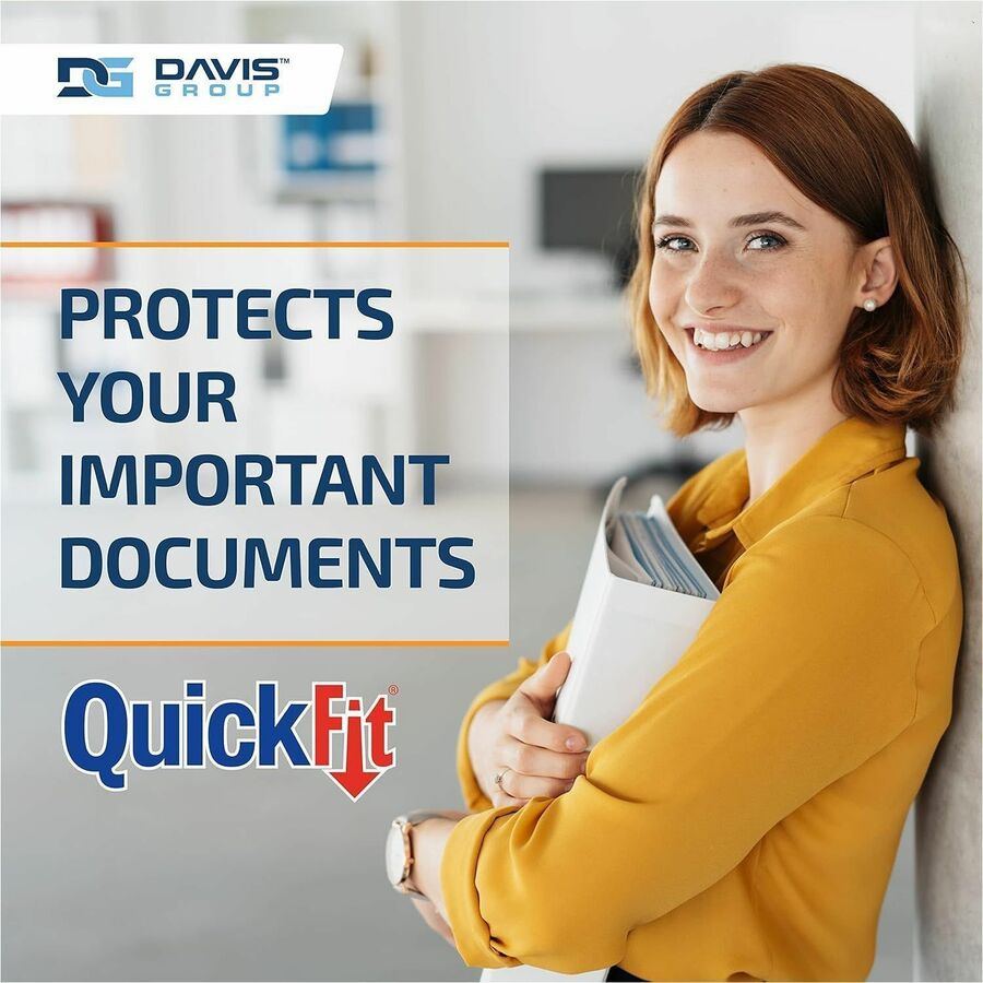 QuickFit Clear-View Binder, 3-Ring Binder, Round Ring, 3 Inch, White - 3" Binder Capacity - Letter - 8 1/2" x 11" Sheet Size - 600 Sheet Capacity - 3 x 3" Ring(s) - Fastener(s): Round Ring - Pocket(s): Internal - Polypropylene - White - Recycled - Easy...