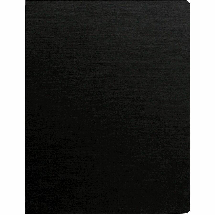 Fellowes Futura Oversized Presentation Covers - 11.3" Height x 8.8" Width x 0.1" Depth - For 8 3/4" x 11 1/4" Sheet - Black - Polypropylene - 25 / Pack