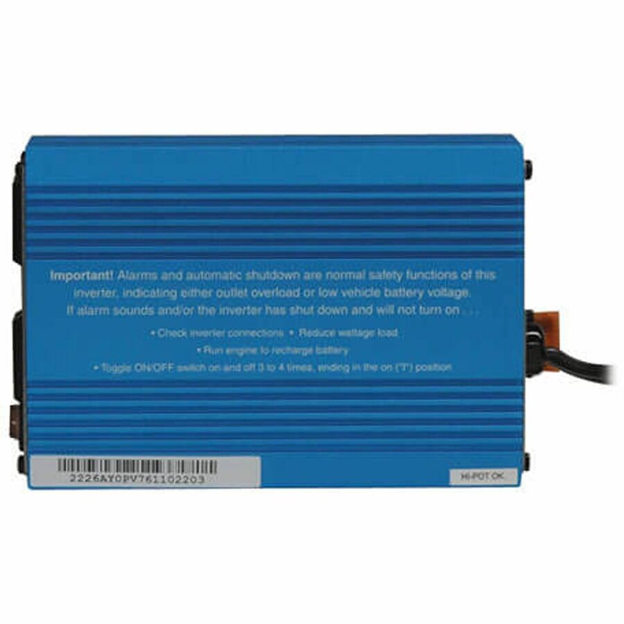 Tripp Lite series PowerVerter 375W Ultra-compact Inverter - Input Voltage: 12 V DC - Output Voltage: 120 V AC - Continuous Power: 375 W - TAA Compliant