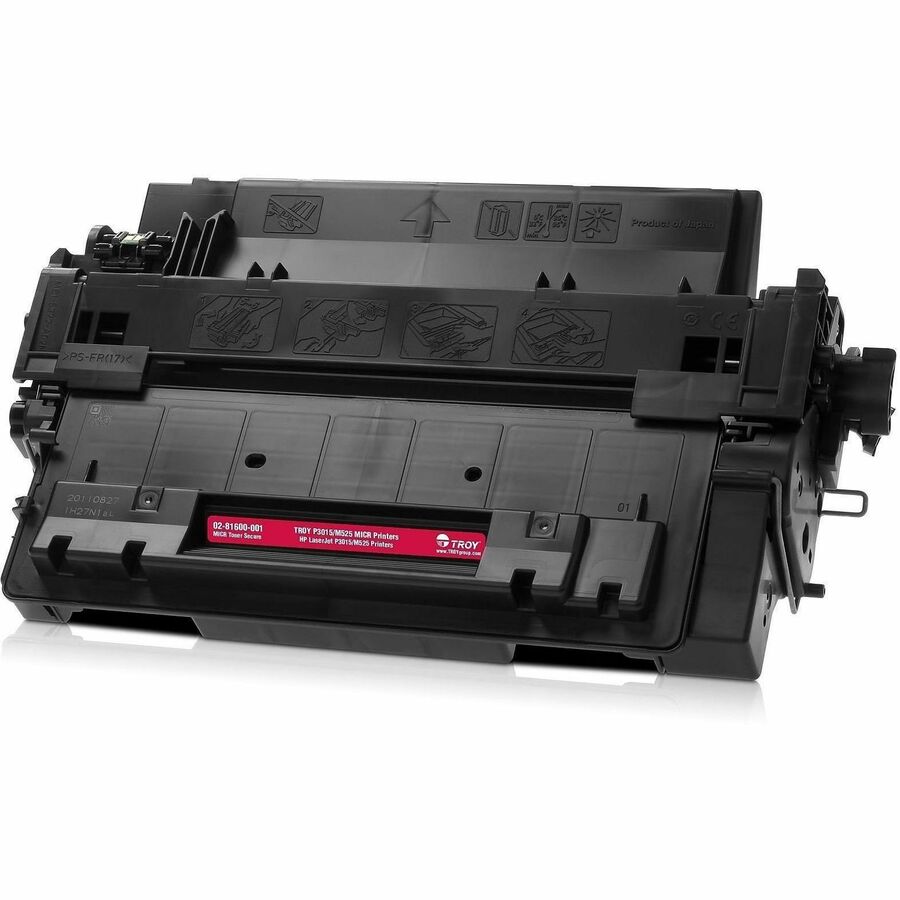 Troy MICR Laser Toner Cartridge CE255A - Black - 1 Each - 6000 Pages