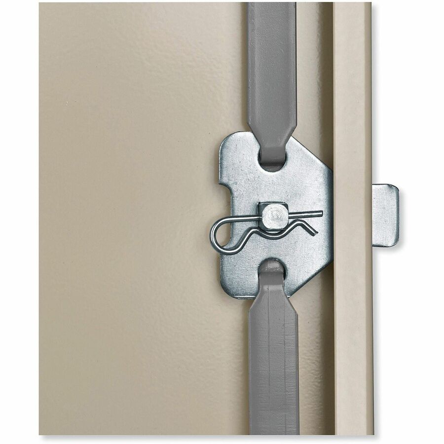 Tennsco Light Gray Standard Cabinet - 36" Width x 18" Depth x 72" Height - 5 x Shelf(ves) - 2 x Standard Door(s) - Heavy Duty, Adjustable Shelf, Locking Door, Hinged Door, Reinforced, Carrying Handle, Durable - Light Gray - Powder Coated - Steel - Recy...