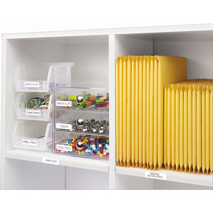 Avery&reg; Removable Labels, Removable Adhesive, 1/2" x 1-3/4" , 840 Labels (5422) - 1/2" Height x 1 3/4" Width - Removable Adhesive - Rectangle - Laser, Inkjet - White - Paper - 20 / Sheet - 42 Total Sheets - 840 Total Label(s)