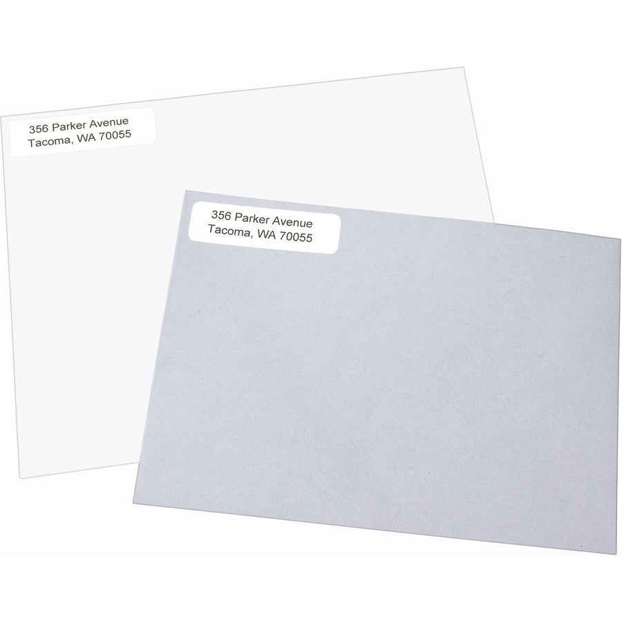 Avery&reg; Removable Labels, Removable Adhesive, 1/2" x 1-3/4" , 840 Labels (5422) - 1/2" Height x 1 3/4" Width - Removable Adhesive - Rectangle - Laser, Inkjet - White - Paper - 20 / Sheet - 42 Total Sheets - 840 Total Label(s)