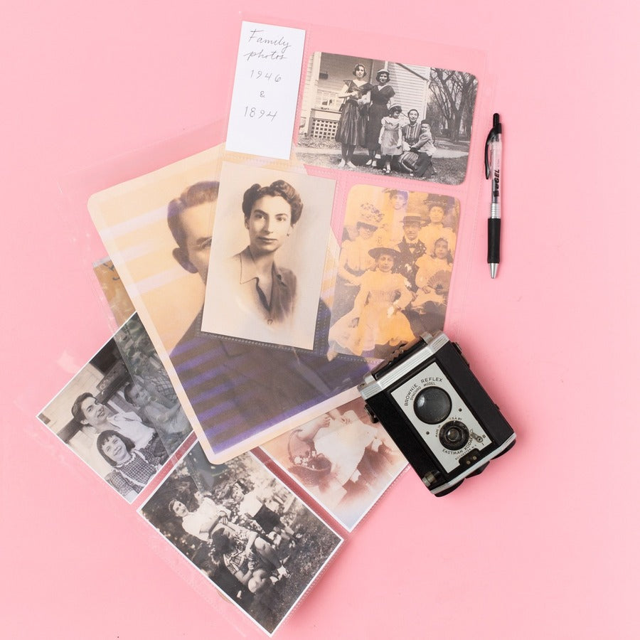 Avery&reg; Clear Mixed Format Photo Album Pages, 10ct (13401) - 4" Width x 6" Length - 3-ring Binding