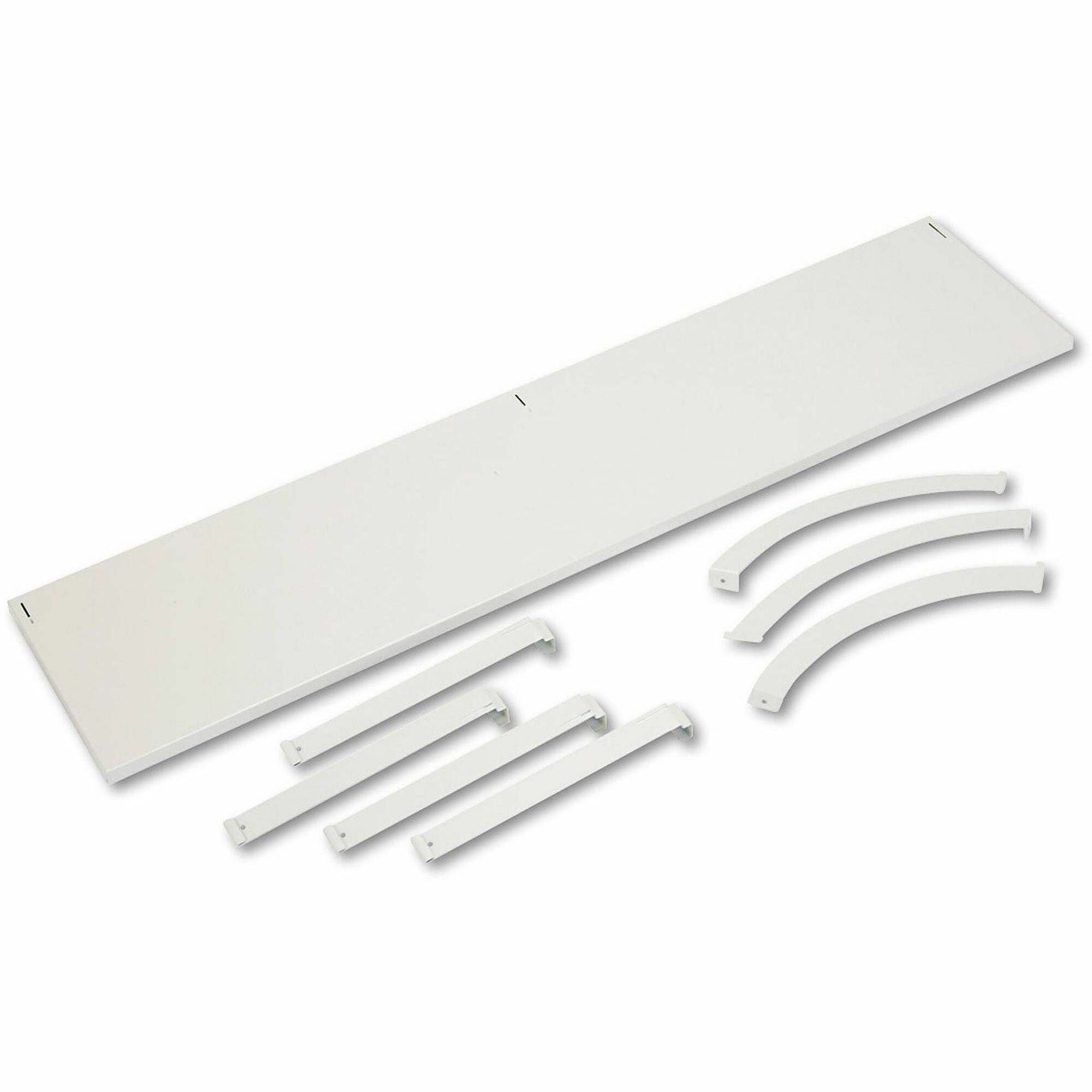 HON Verse Hanging Shelf, 60"W - 60" Width x 14.50" Depth - Steel - Light Gray - 1 Each