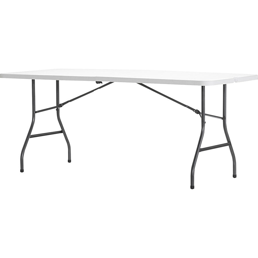 6-Foot Centerfold Blow Molded Folding Table - Thumbnail 5