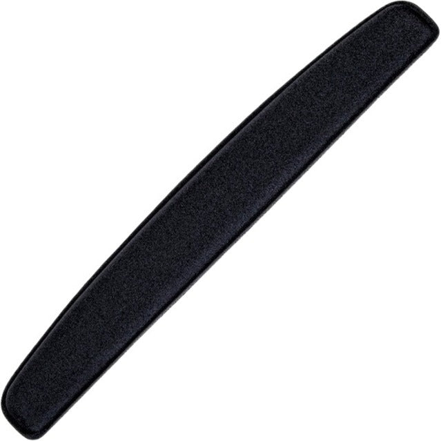 Allsop Memory Foam Wrist Rest - Black - (30205) - 1" Height x 18" Width x 2.80" Depth - Black - Memory Foam, Rubber - Anti-skid, Stress Resistant - 1 Each