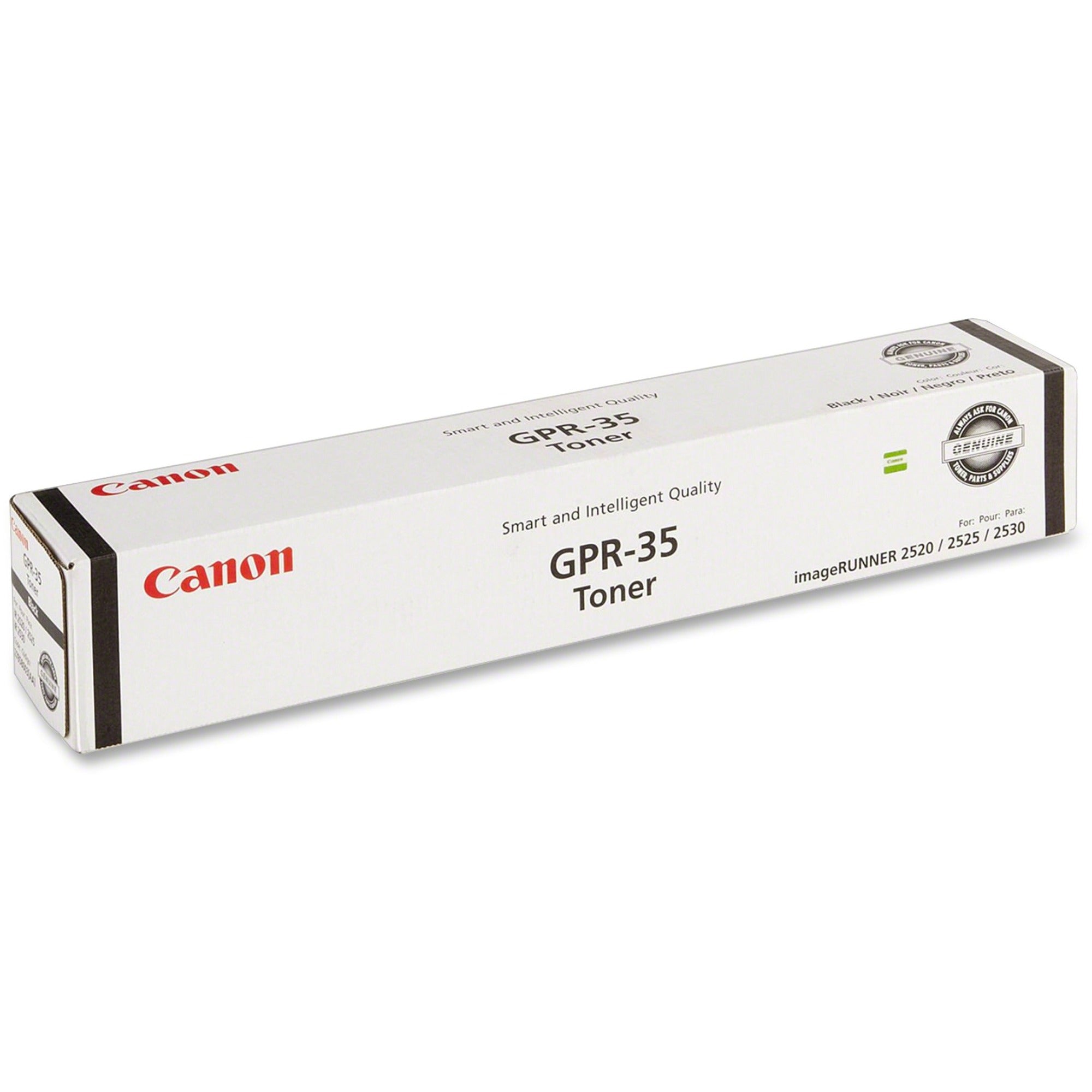 Canon GPR-35 Original Laser Toner Cartridge - Black - 1 Each - 14600 Pages