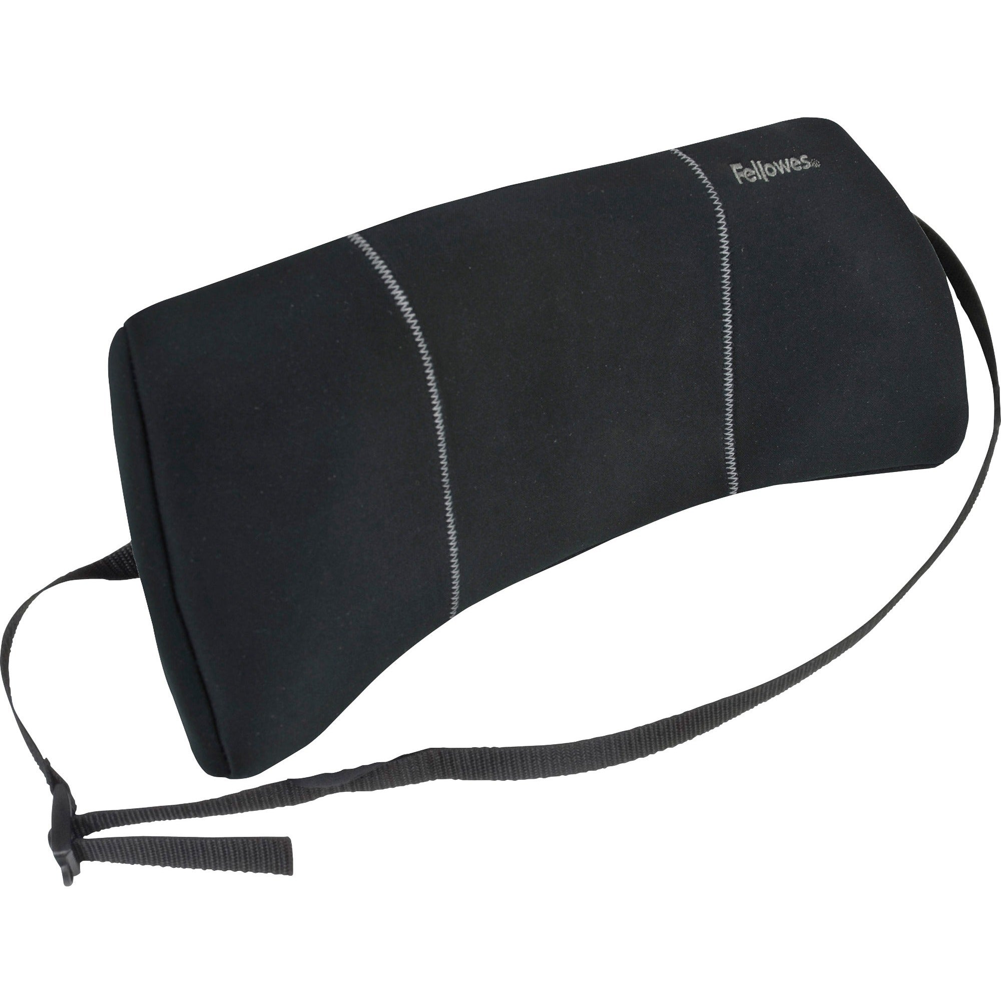 Fellowes Lumbar Back Support - Black - 1 / Each