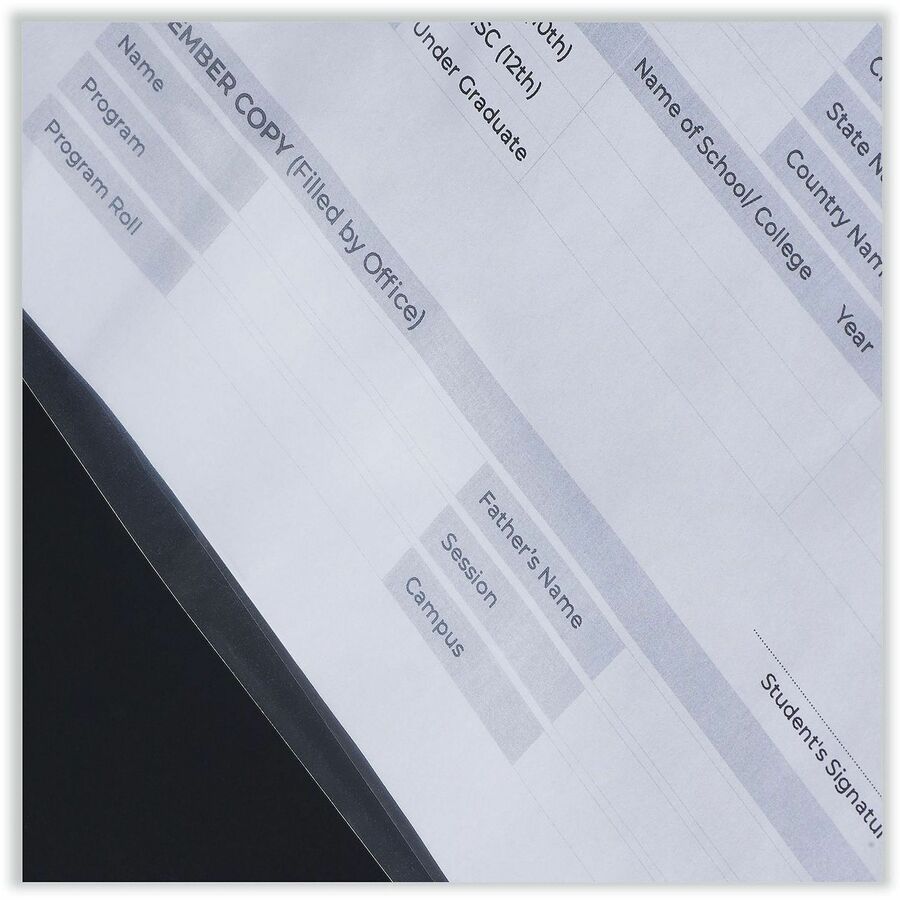 Universal Top-Load Poly Sheet Protector - 2 x Sheet Capacity - For Letter 8 1/2" x 11" Sheet - 3 x Holes - Ring Binder - Rectangular - Clear - Polypropylene - 200 / Box