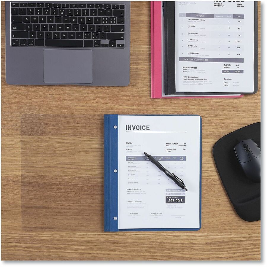 Universal Report Cover - 1/2" Folder Capacity - 8 1/2" x 11" - 100 Sheets Capacity - 3 x Prong Fastener(s) - Punched - 25 Box