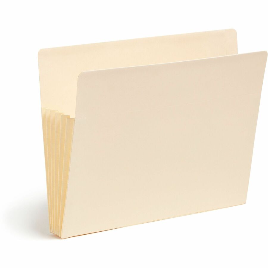 Smead End Tab Extra Wide TUFF&reg; Pocket 75160 - 8 1/2" x 11" - 700 Sheets Capacity - 5 1/4" Expansion - 2 Plys - 10% Recycled - 1 Pack