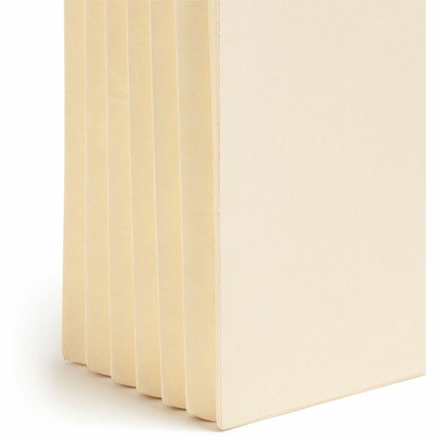 Smead End Tab Extra Wide TUFF&reg; Pocket 75160 - 8 1/2" x 11" - 700 Sheets Capacity - 5 1/4" Expansion - 2 Plys - 10% Recycled - 1 Pack